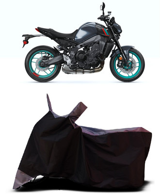 OliverX Waterproof Two Wheeler Cover for Yamaha(MT 09, Grey)
