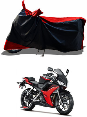 AESTRYD Two Wheeler Cover for Hero(Karizma, Red)