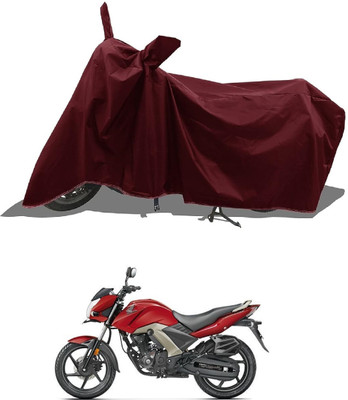 DeepShakshi AUTOMOTIVE Waterproof Two Wheeler Cover for Honda(CB Unicorn, Maroon)