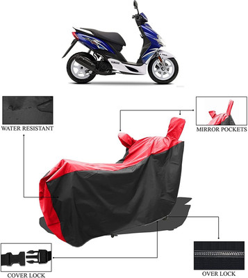 DeepShakshi AUTOMOTIVE Two Wheeler Cover for Yamaha(Jog R, Red, Black)