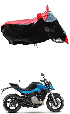 VESMEI Two Wheeler Cover for CFMoto(650 NK, Red)