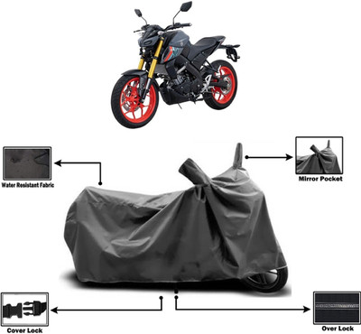 Amexride Two Wheeler Cover for Yamaha(MT 15, Grey)