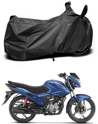 DeepShakshi AUTOMOTIVE Two Wheeler Cover for Hero(Glamour Programmed FI BS6, Black)