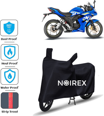 NOIREX Two Wheeler Cover for Suzuki(Gixxer SF, Black)