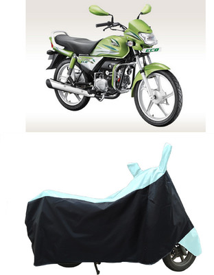 Coxtor Waterproof Two Wheeler Cover for Hero(HF Deluxe Eco, White)