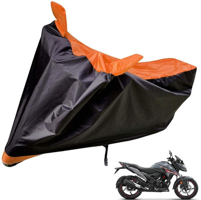 Auto Hub Two Wheeler Cover for Honda(X-Blade, Orange)