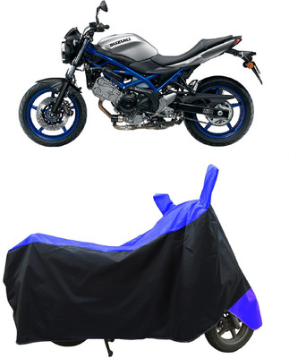 Coxtor Waterproof Two Wheeler Cover for Suzuki(SV 650, Blue)