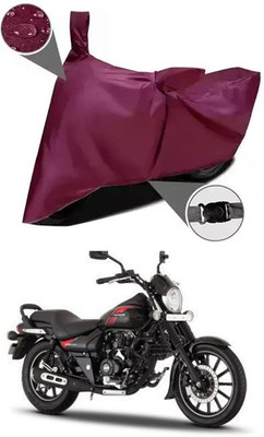 AASHTIK MART Two Wheeler Cover for Bajaj(Avenger 220 Street, Maroon)