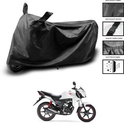 SK AUTO Waterproof Two Wheeler Cover for Honda(CB Twister, Black)