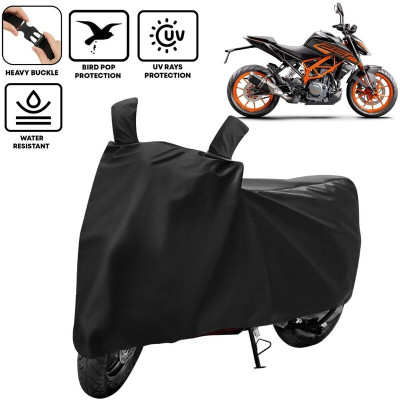kerwa Two Wheeler Cover for KTM(250 Duke, Black)