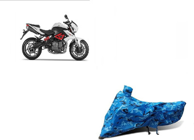 Anlopeproducts Waterproof Two Wheeler Cover for Benelli(TNT 600i, Blue)