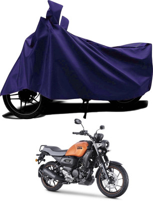 DeepShakshi AUTOMOTIVE Two Wheeler Cover for Yamaha(FZ-X, Blue)