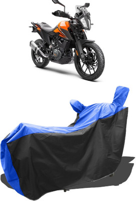 DeepShakshi AUTOMOTIVE Waterproof Two Wheeler Cover for KTM(390 Adventure BS6, Red)