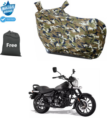 CODOKI Waterproof Two Wheeler Cover for Bajaj(Avenger Street 160, Yellow)