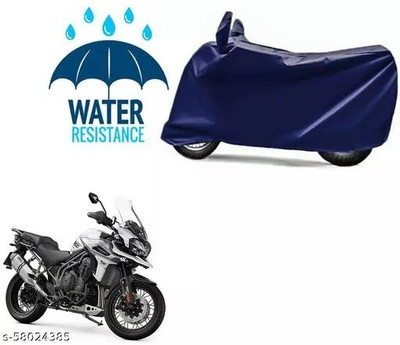gurukul mart Waterproof Two Wheeler Cover for Husqvarna(Electric Dash BS6, Blue)