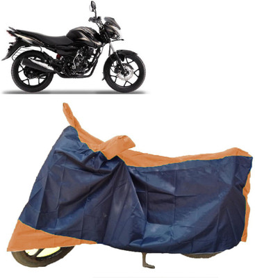 AutoFave Two Wheeler Cover for Bajaj(Discover 150 s, Multicolor)