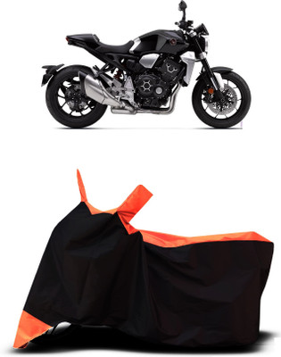 VESMEI Two Wheeler Cover for Honda(CB1000R, Orange)