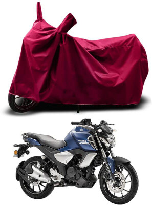 KEDIT Two Wheeler Cover for Yamaha(FZS-FI V3 BS6, Maroon)