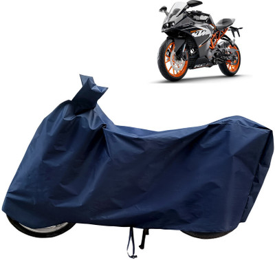 Horseyaart Waterproof Two Wheeler Cover for KTM(RC 125 BS6, Blue)