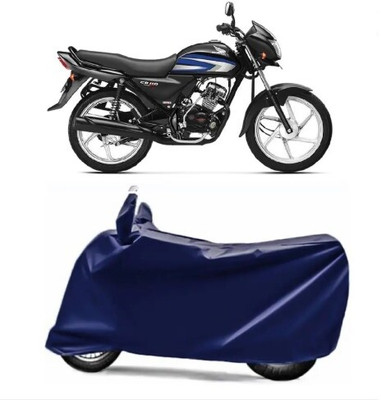 Tritika Waterproof Two Wheeler Cover for Honda(CD 110 Dream, Blue)