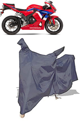 Amexride Two Wheeler Cover for Honda(CBR 600 RR, Grey)