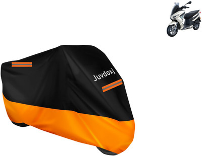 Juvdoxj Waterproof Two Wheeler Cover for Aprilia(SXR 160, Orange)