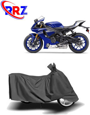 RRZ Waterproof Two Wheeler Cover for Yamaha(YZF-R1, Grey)