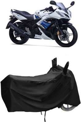 Autoprime Two Wheeler Cover for Yamaha(YZF R15 S, Black)