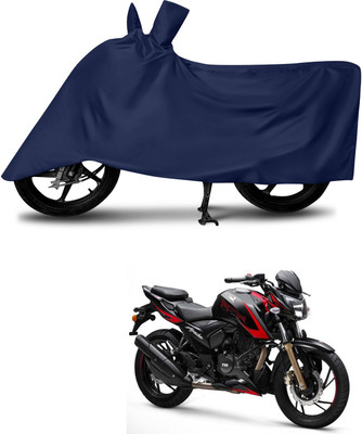 MMSSTAR Waterproof Two Wheeler Cover for TVS(Apache RTR 200, Blue)