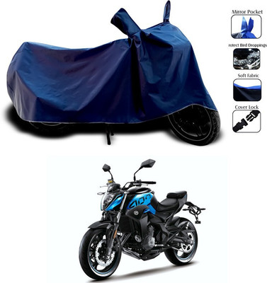 DeepShakshi AUTOMOTIVE Waterproof Two Wheeler Cover for Universal For Bike(Blue)