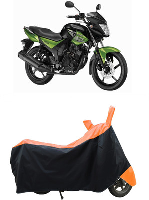 Coxtor Waterproof Two Wheeler Cover for Yamaha(SZ RR V2.0 BS6, Orange)