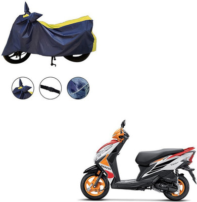 Furnish Flow Two Wheeler Cover for Honda(Yellow)