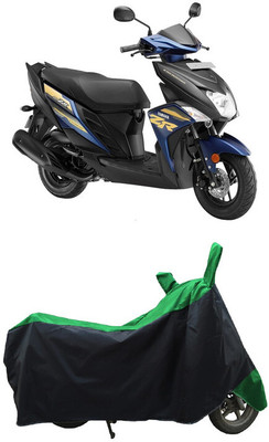 Coxtor Waterproof Two Wheeler Cover for Yamaha(Cygnus Ray ZR, Green)