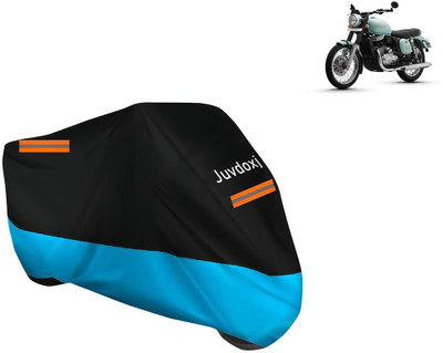 Juvdoxj Waterproof Two Wheeler Cover for JAWA(42 BS6, Blue)