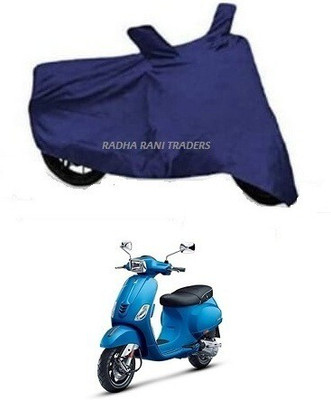 Mdstar Waterproof Two Wheeler Cover for LML(Vespa VXL, Blue)