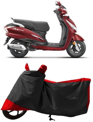 GROFATIK Two Wheeler Cover for Hero(Duet 125CC, Red)