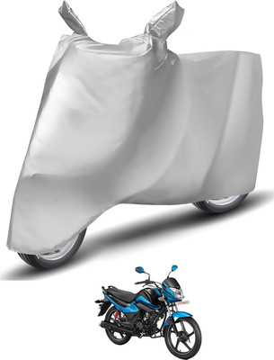 Caronix Waterproof Two Wheeler Cover for Hero(Splendor I Smart, Silver)