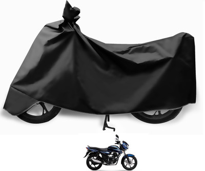 Euro Care Waterproof Two Wheeler Cover for Bajaj(Discover 135, Black)