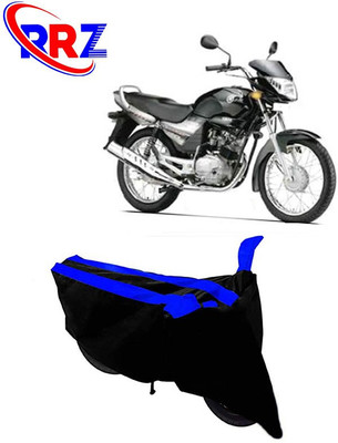 RRZ Waterproof Two Wheeler Cover for Yamaha(Libero LX, Black, Blue)