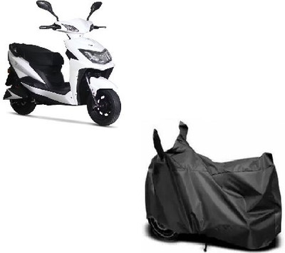Tritika Waterproof Two Wheeler Cover for Techo Electra(Neo, Black)
