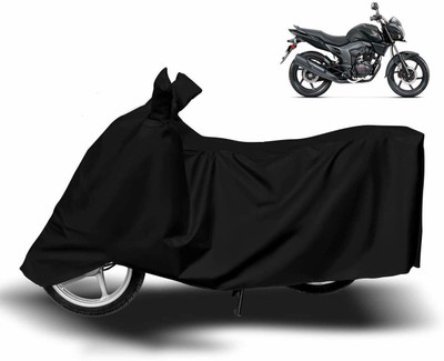 DeepShakshi AUTOMOTIVE Waterproof Two Wheeler Cover for Honda(CB300R, Black)