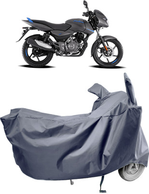 Amexride Two Wheeler Cover for Bajaj(Pulsar 125 Neon, Grey)