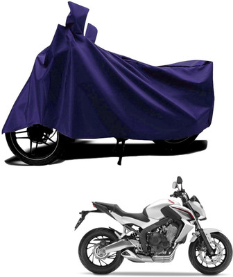 KEDIT Two Wheeler Cover for Honda(CB1000R Plus, Blue)