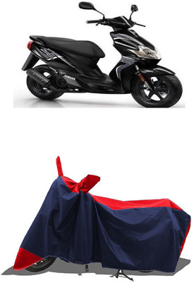 SUGASHRI Waterproof Two Wheeler Cover for Yamaha(Jog R, Red, Blue)