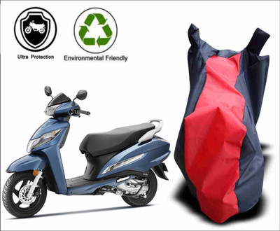 RM Collections Waterproof Two Wheeler Cover for Honda(Activa 125, Red, Blue)