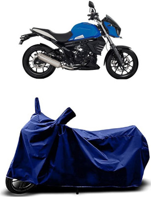 VESMEI Two Wheeler Cover for Mahindra(Mojo, Blue)