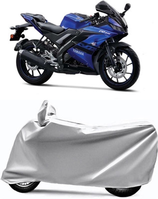 V VINTON Two Wheeler Cover for Yamaha(R15 V3, Grey)