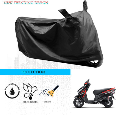 ANTHUB Waterproof Two Wheeler Cover for Honda(Grazia, Black)
