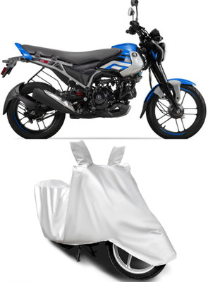 BbcMart Waterproof Two Wheeler Cover for Bajaj(Freedom, Silver)