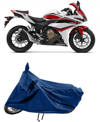 SPECTUS Two Wheeler Cover for Honda(CBR500R BS6, Blue)